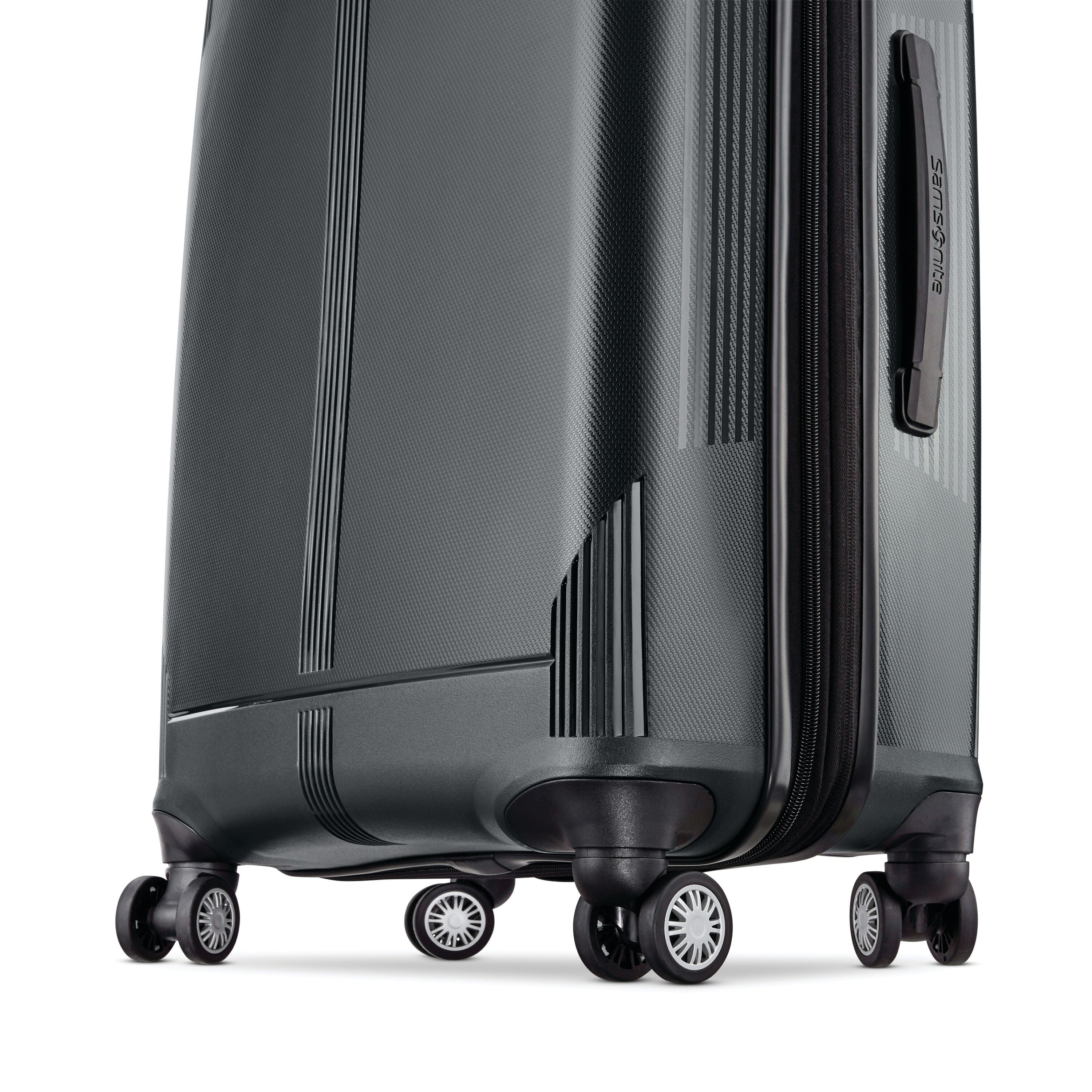 Samsonite ブラックレーベルRoundBriefM グレー ホクストン Samsonite - 柔らかな曲線を描くフォルムが印象的な「ホクストン」の