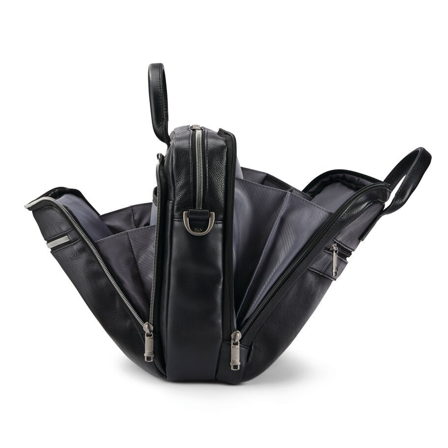 Classic Leather Toploader in the color Black. image number 2