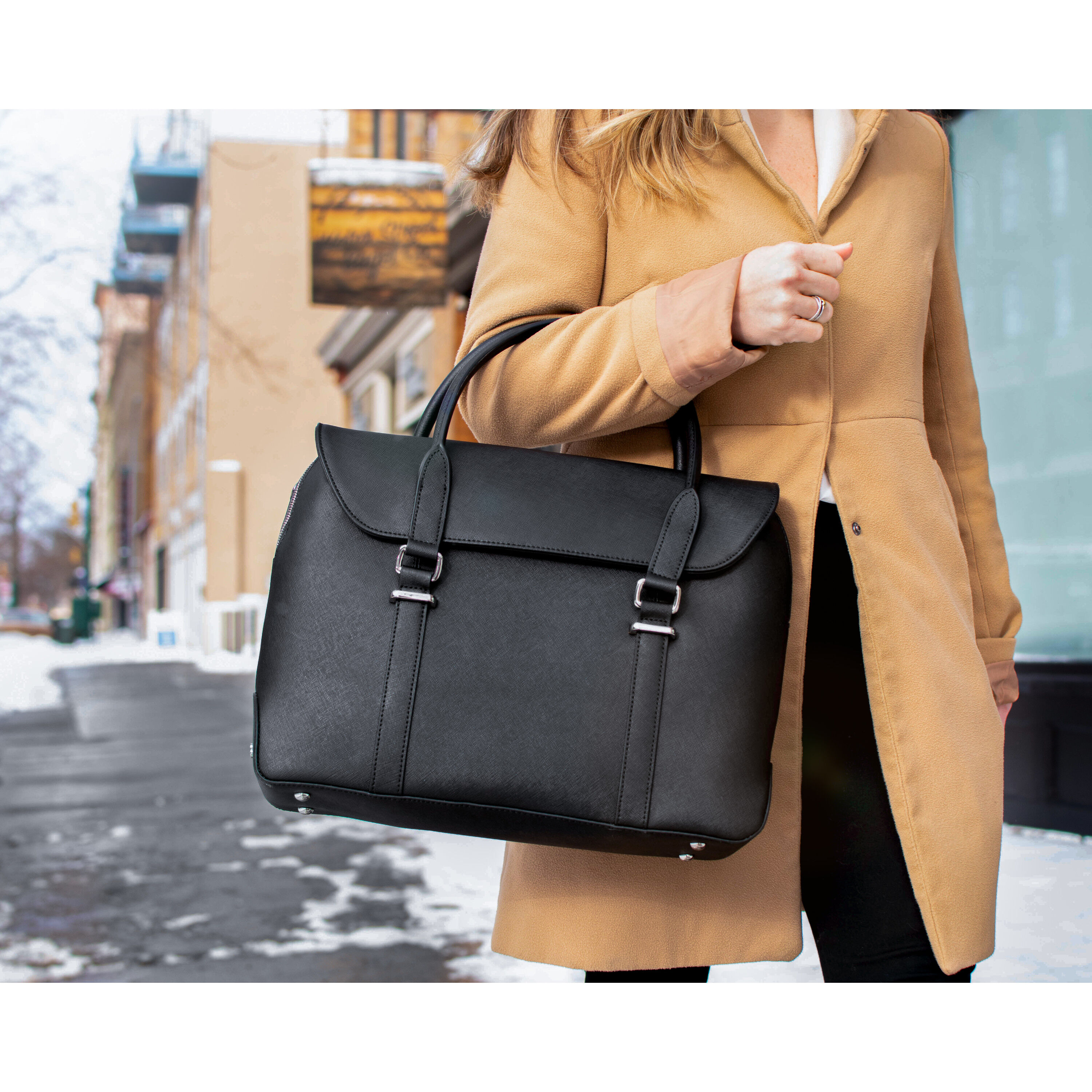 Samsonite Black Briefcase | Black briefcase, Leather briefcase, Samsonite