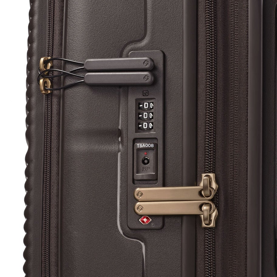 Paralux Global Carry-On Spinner in the color Coffee Bean. image number 7