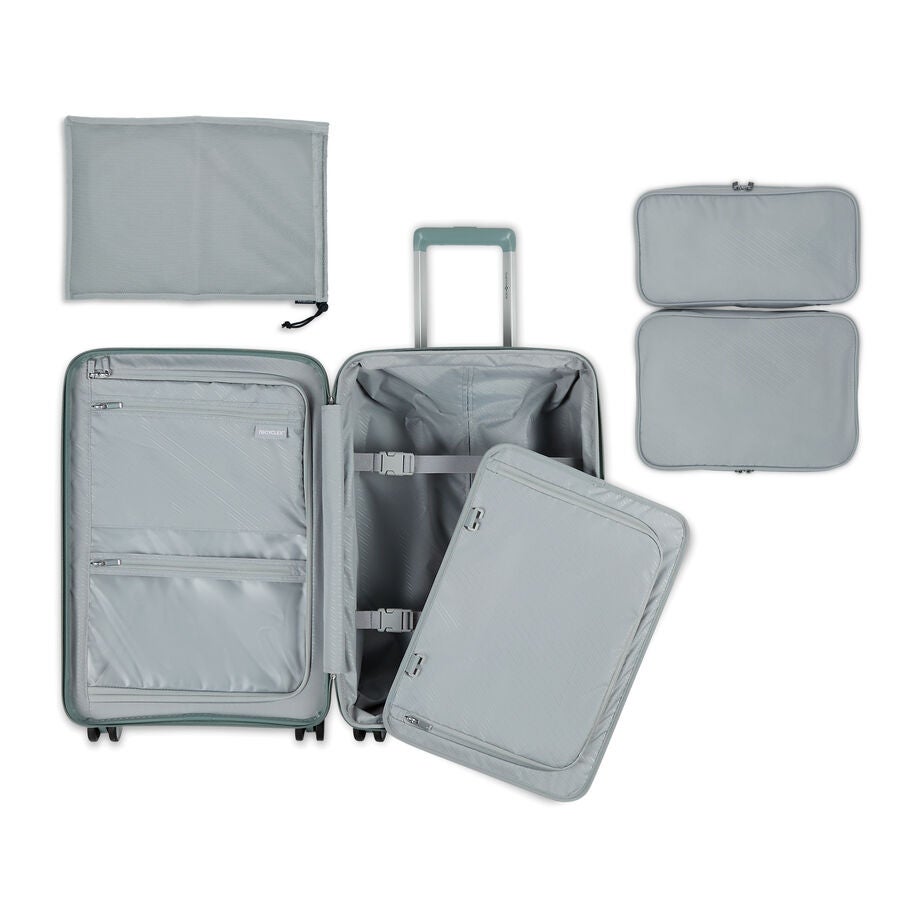 Elevation&trade; Plus Hardside Carry-On in the color Cypress Green. image number 1