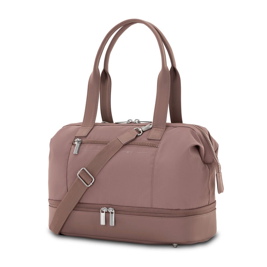 Better Than Basic Mini Weekender in the color CHOCOLATE MAUVE. image number 0