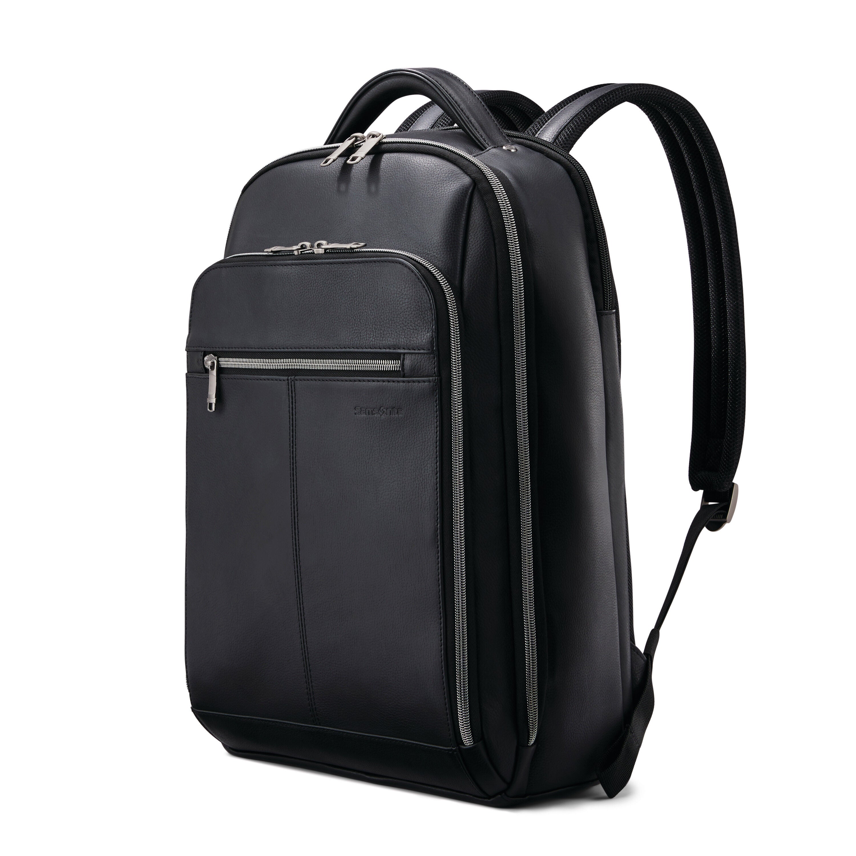 backpack laptop leather Premium 12.6(L)*5.3(W)*17.5(H) inches Genuine Leather Laptop Backpack for