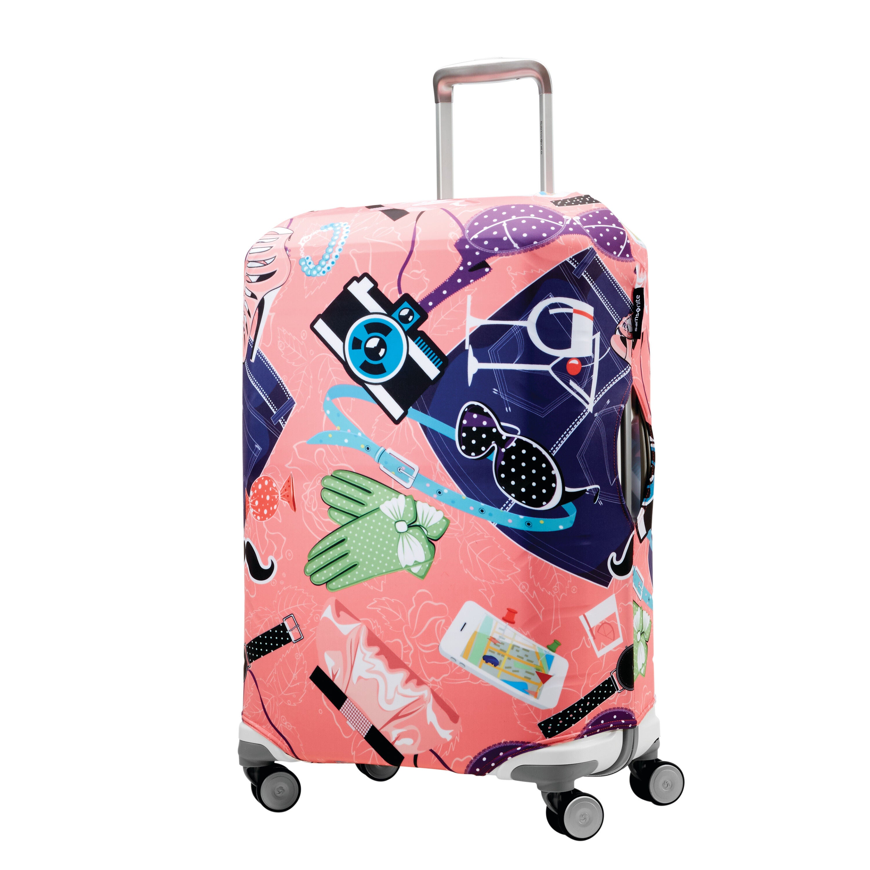 Printed Luggage Cover M
