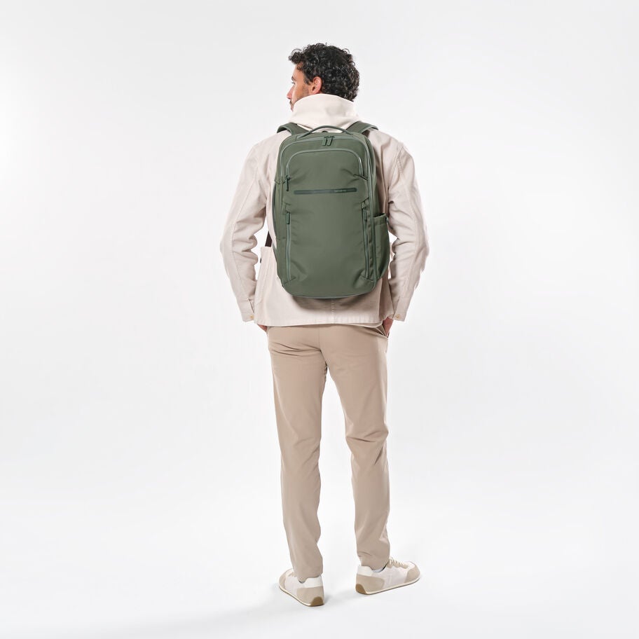 Axxis Travel Backpack in the color Olive. image number 6