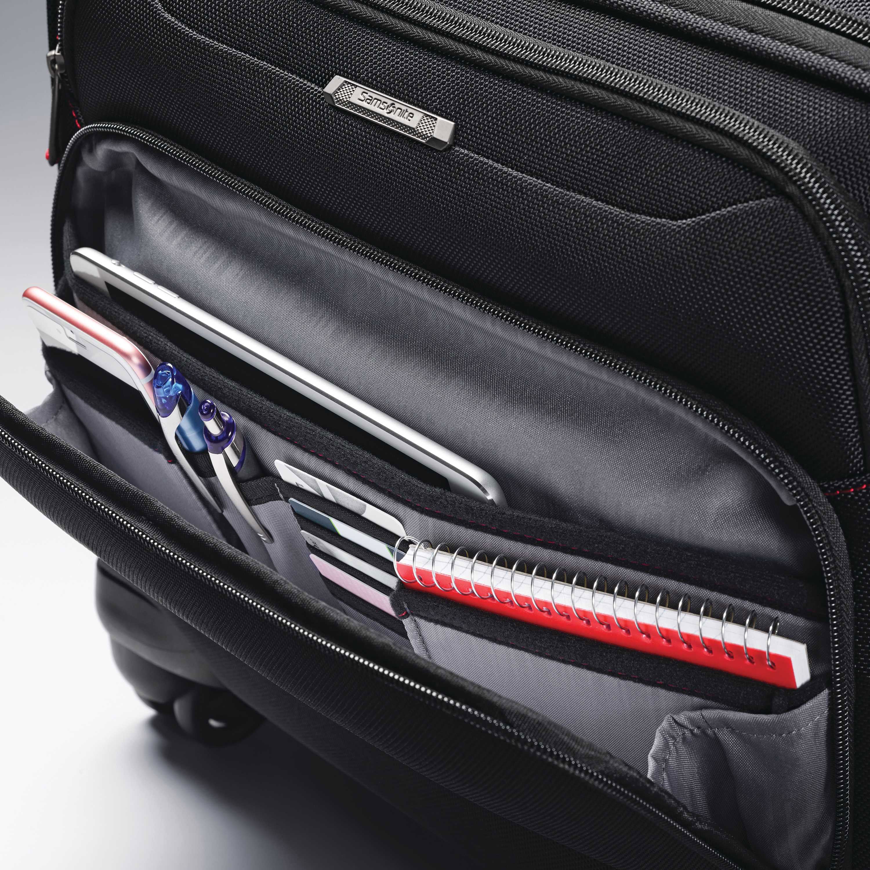 Samsonite xenon 2 spinner mobile shop office pft black