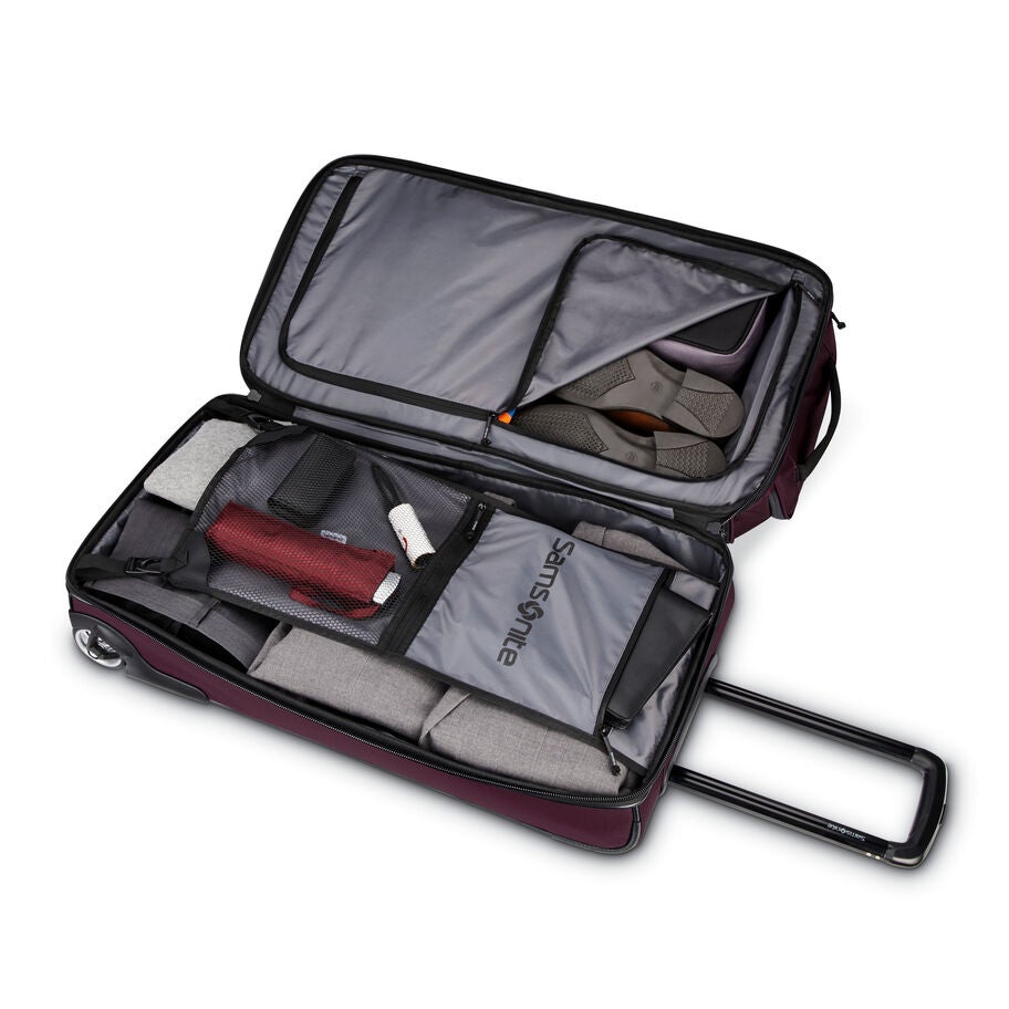 Detour 34" Wheeled Duffel in the color Plum. image number 2