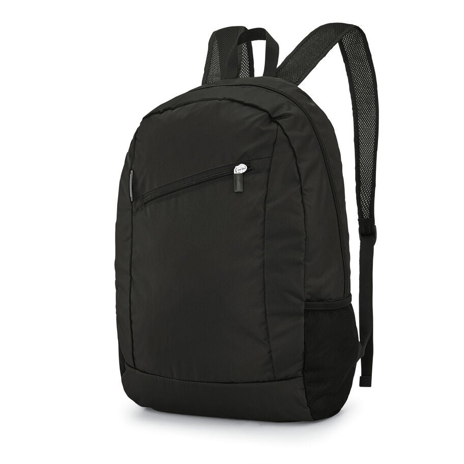 Foldaway Backpack in the color Black. image number 0