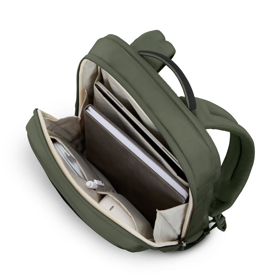 Paralux 2-1 Travel Backpack in the color Olive. image number 2
