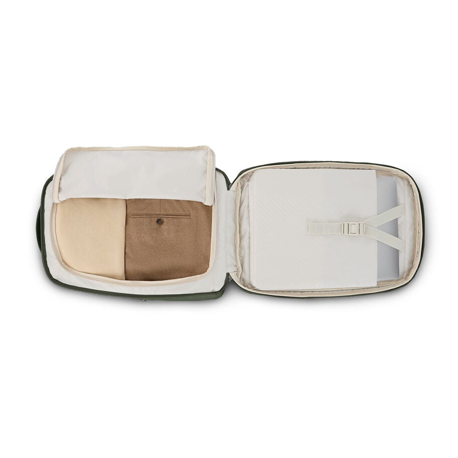 Paralux 2-1 Travel Backpack in the color Olive. image number 3