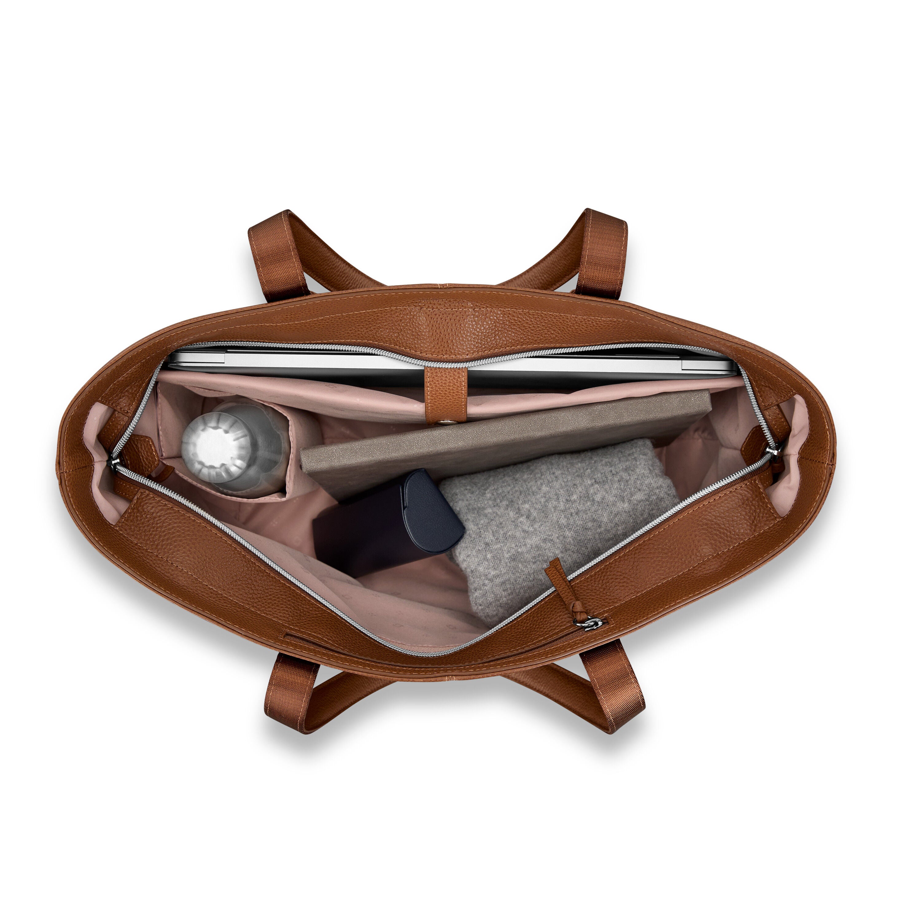 Mobile Solution 2 Leather Business Tote