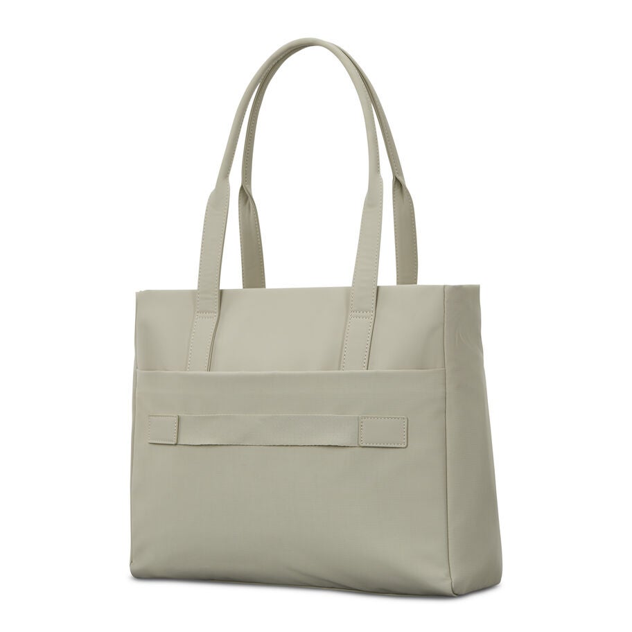 Better Than Basic Tote in the color Limestone Grey. image number 5