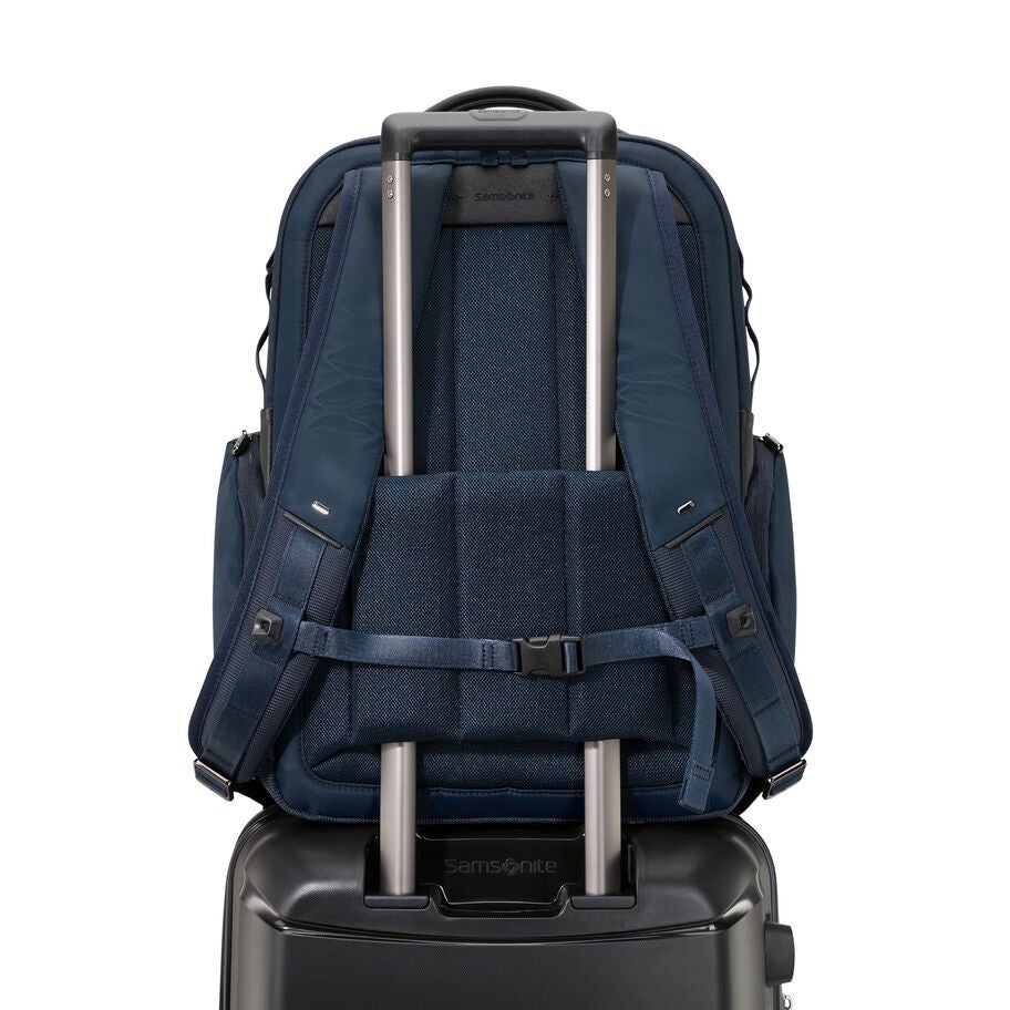 Nuroad DLX Travel Backpack in the color Midnight Blue. image number 6