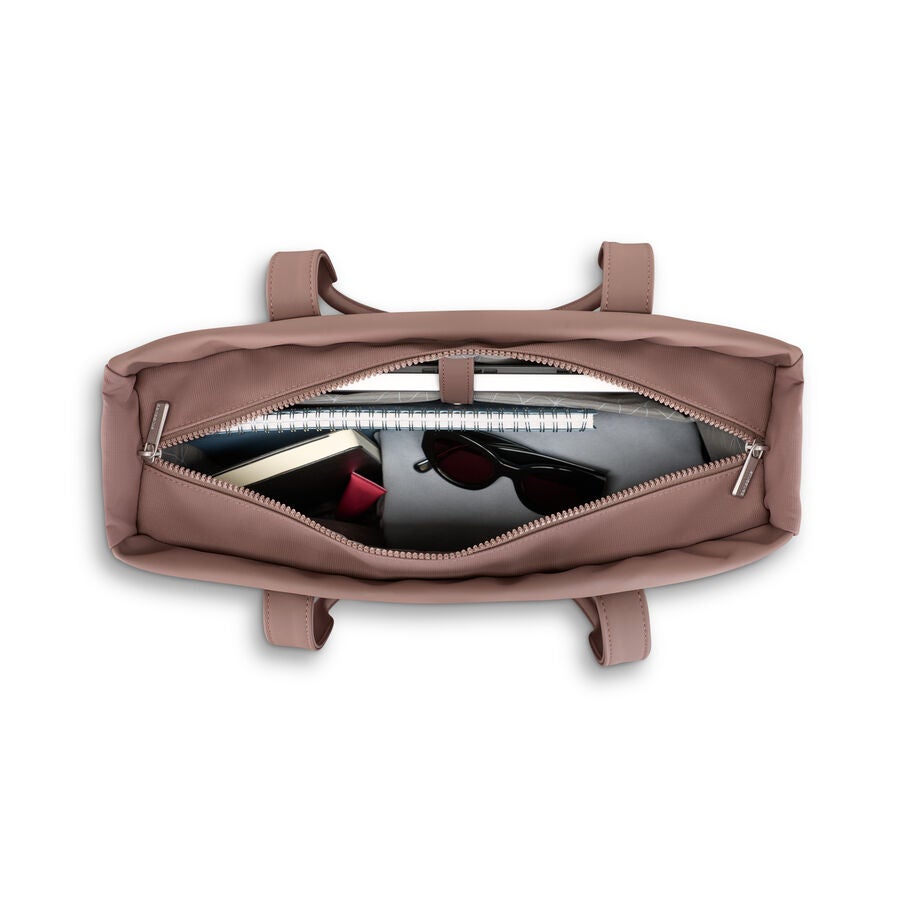 Better Than Basic Tote in the color Chocolate Mauve. image number 2