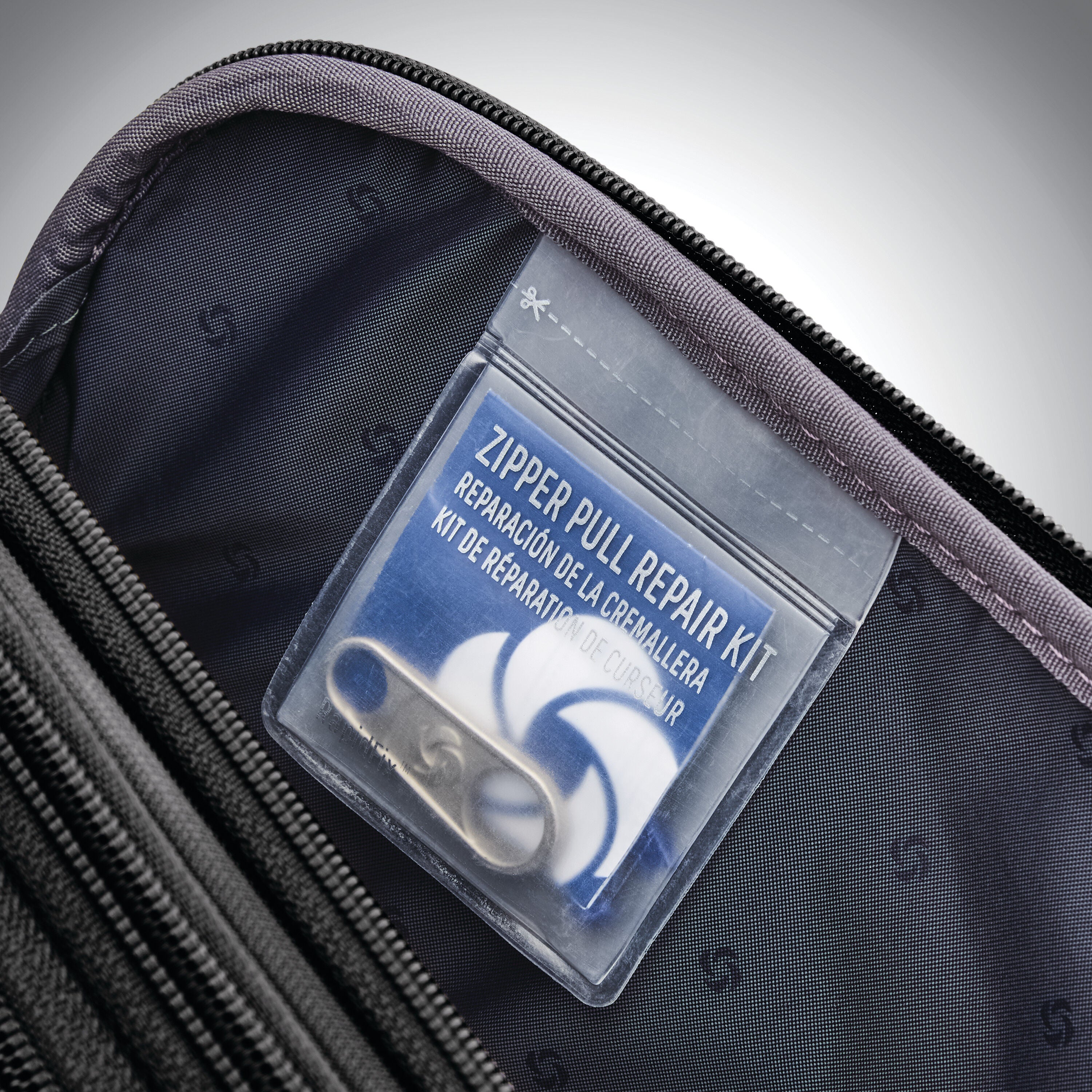 Samsonite backpack zipper repair online