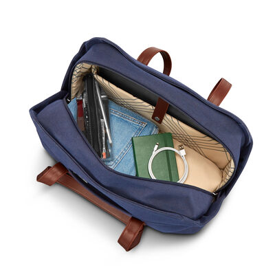 Virtuosa Wheeled Duffel in the color Navy.