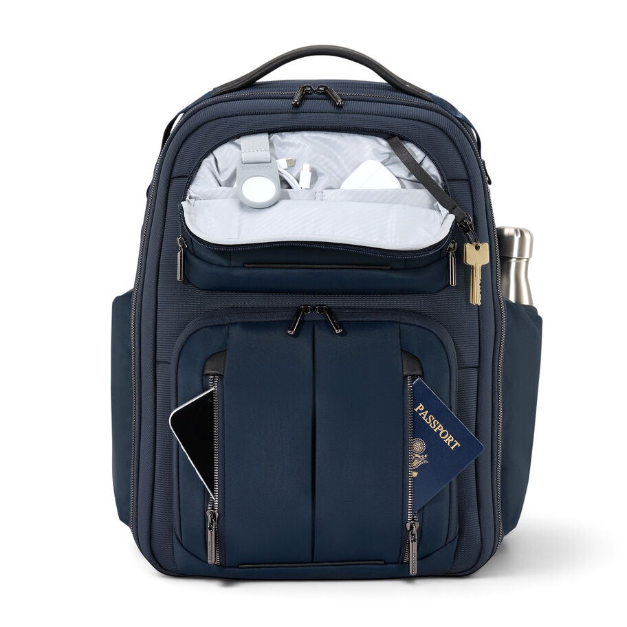 Nuroad DLX Travel Backpack in the color Midnight Blue. image number 2