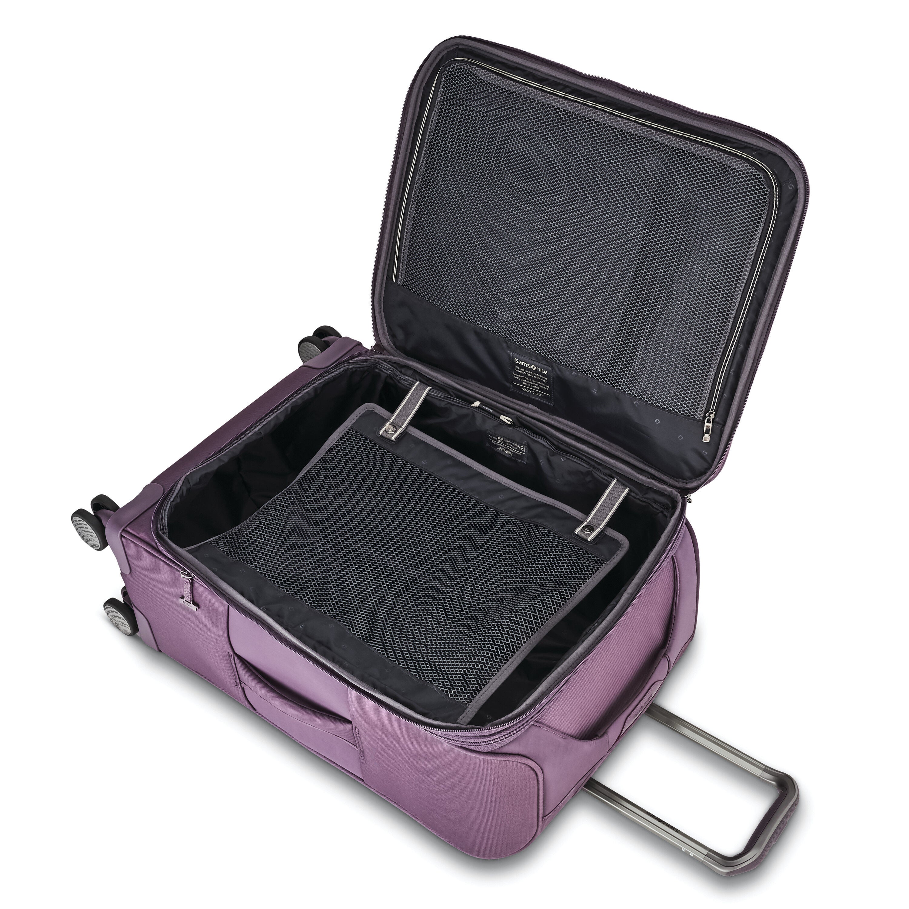 Samsonite purple luggage clearance