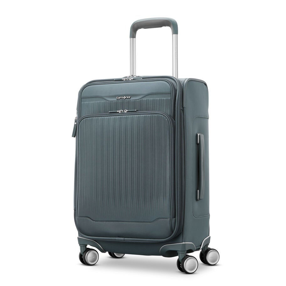 Silhouette 18 Softside Carry-On Spinner in the color Slate Blue. image number 0