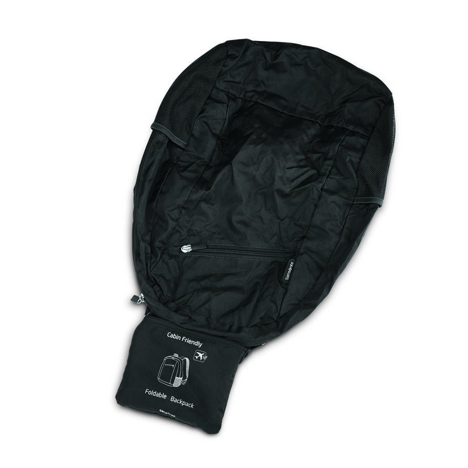 Foldaway Backpack in the color Graphite. image number 4
