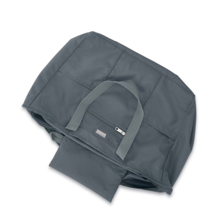 Foldaway Tote in the color Slate Blue. image number 3