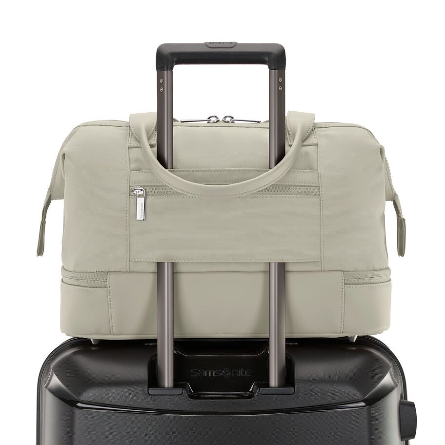 Better Than Basic Mini Weekender in the color LIMESTONE GREY. image number 5