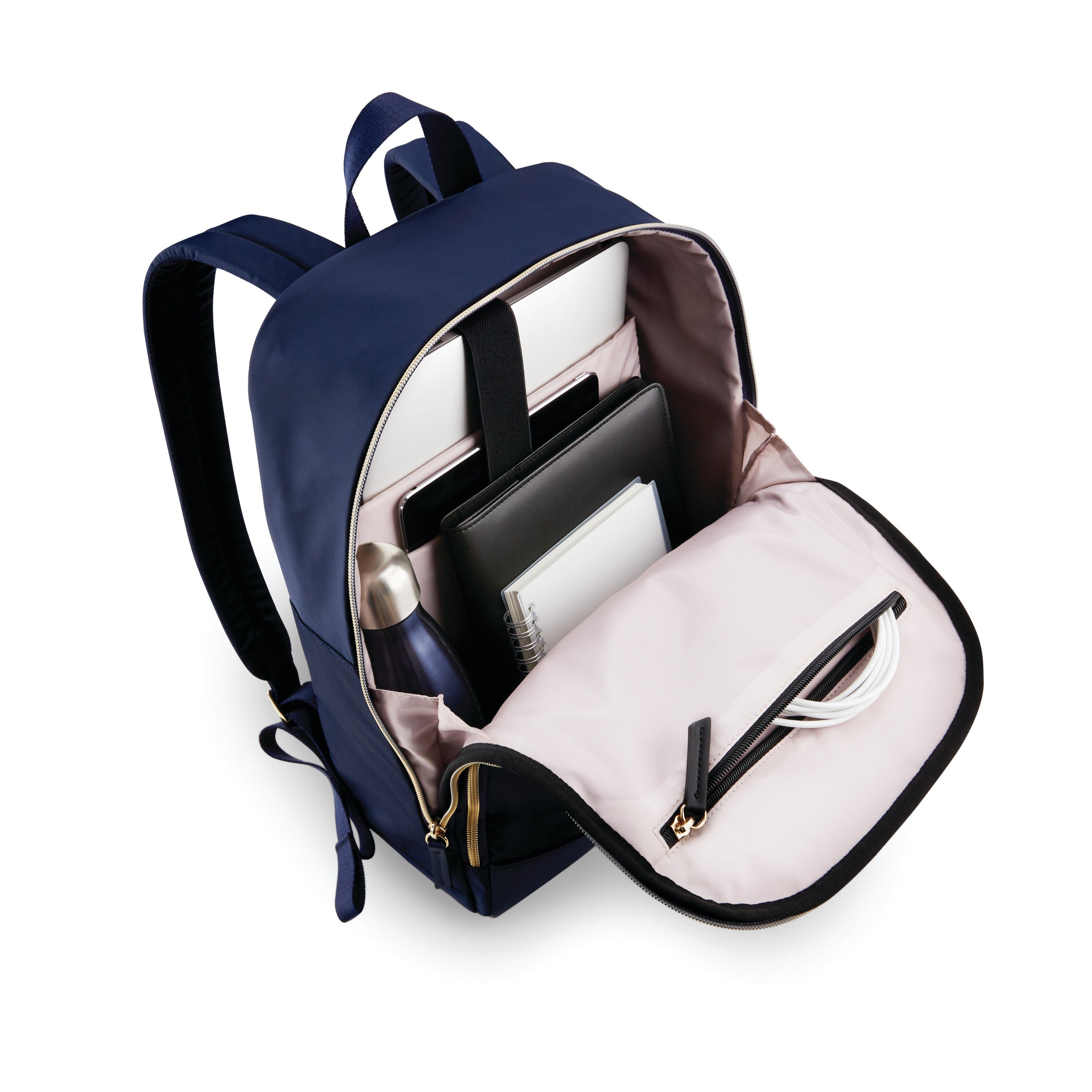 Samsonite navy cheap blue backpack