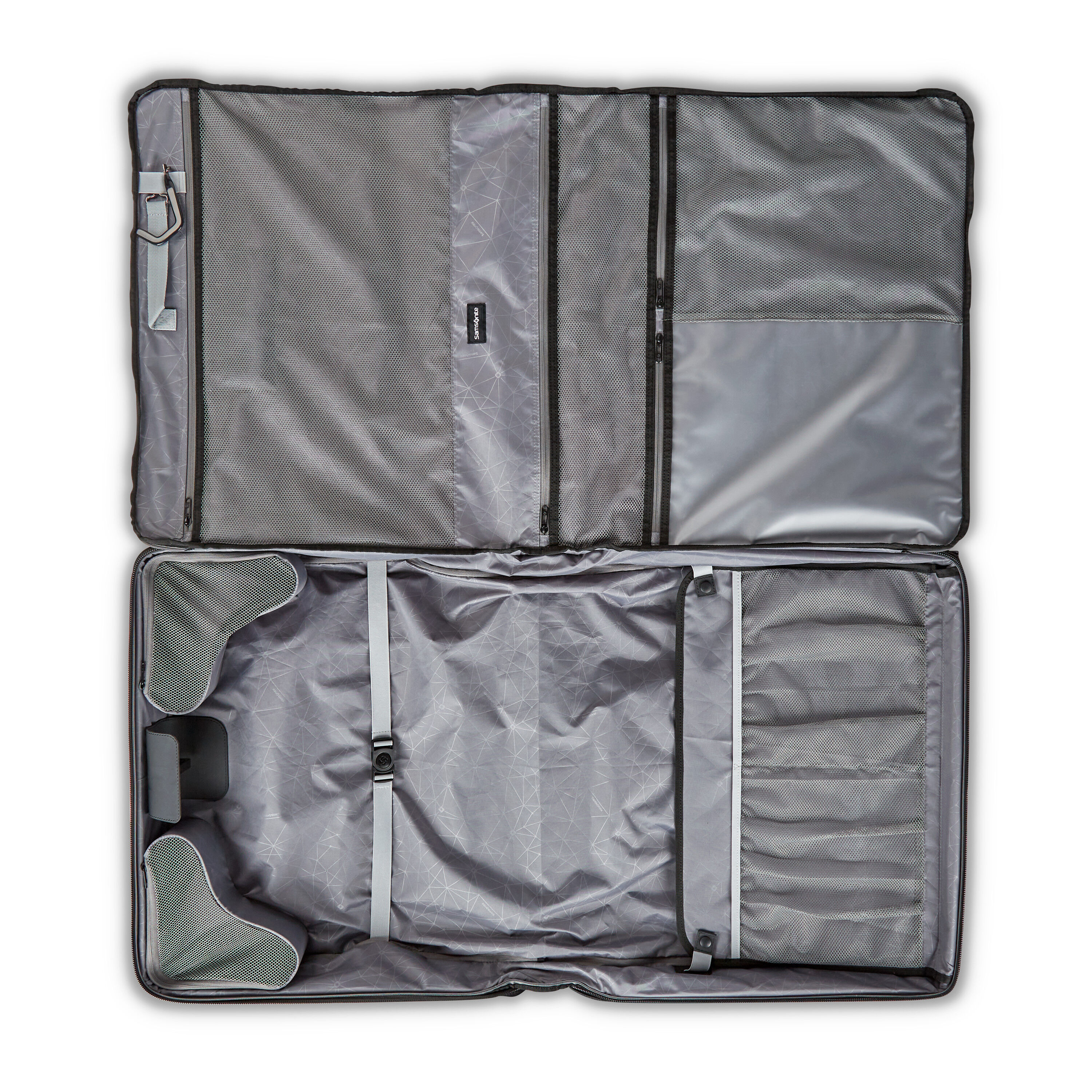 COSTUME BAG - DANCE Garment & Storage - TWO PACK - Black/Clear with Pockets  | eBay