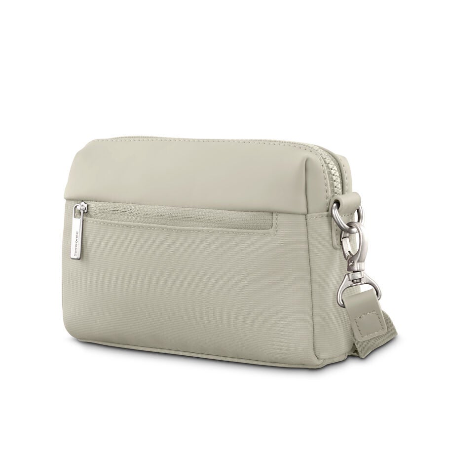 Better Than Basic RFID Crossbody in the color Limestone Grey. image number 4
