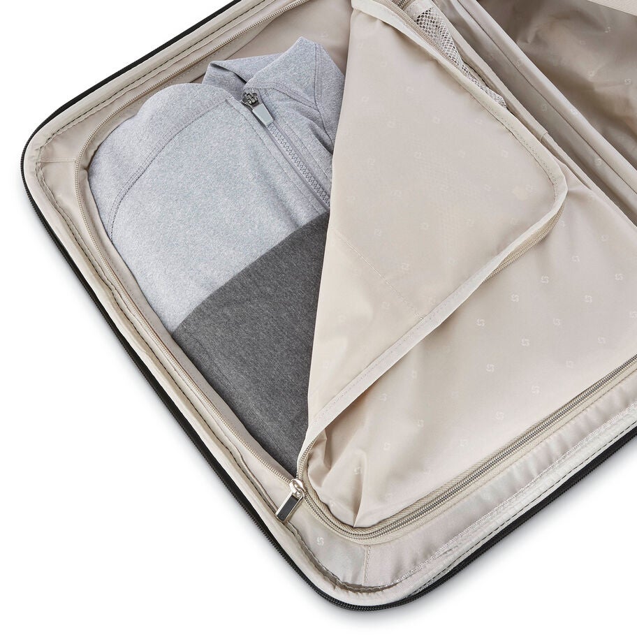 NuRoad Carry-On Spinner in the color Navy/Gunmetal. image number 6