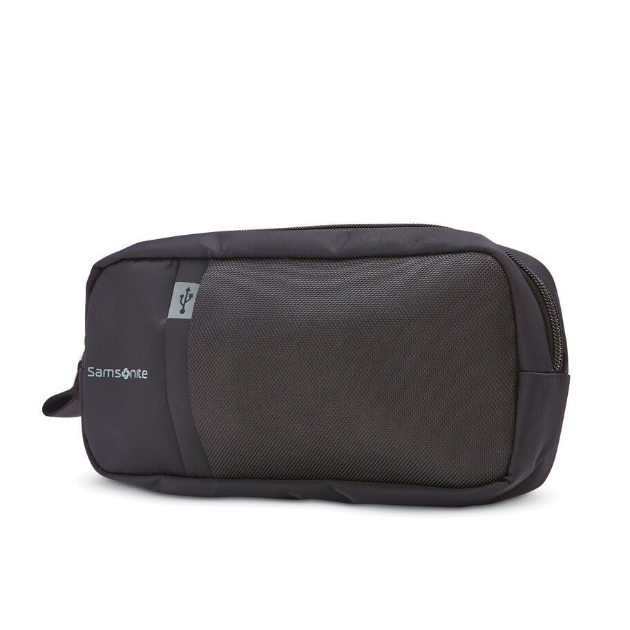 NuRoad 17.3" Convertible Backpack in the color Grey/Black. image number 3
