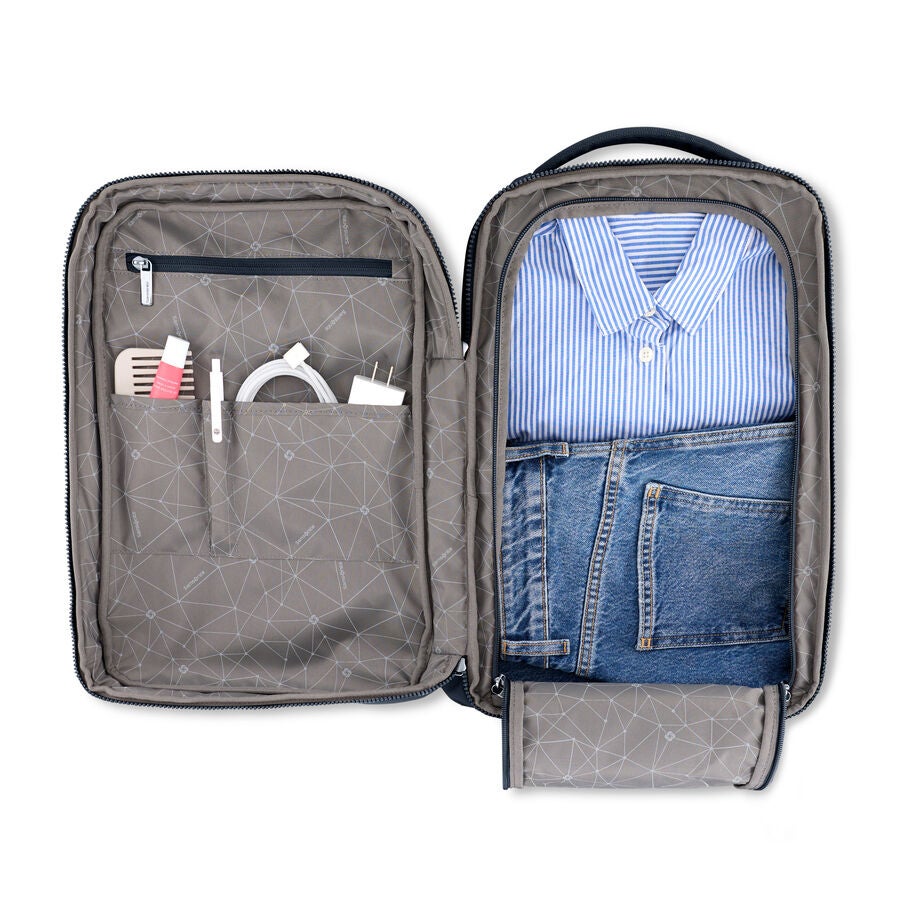 Better Than Basic Travel Backpack in the color Midnight Blue. image number 1