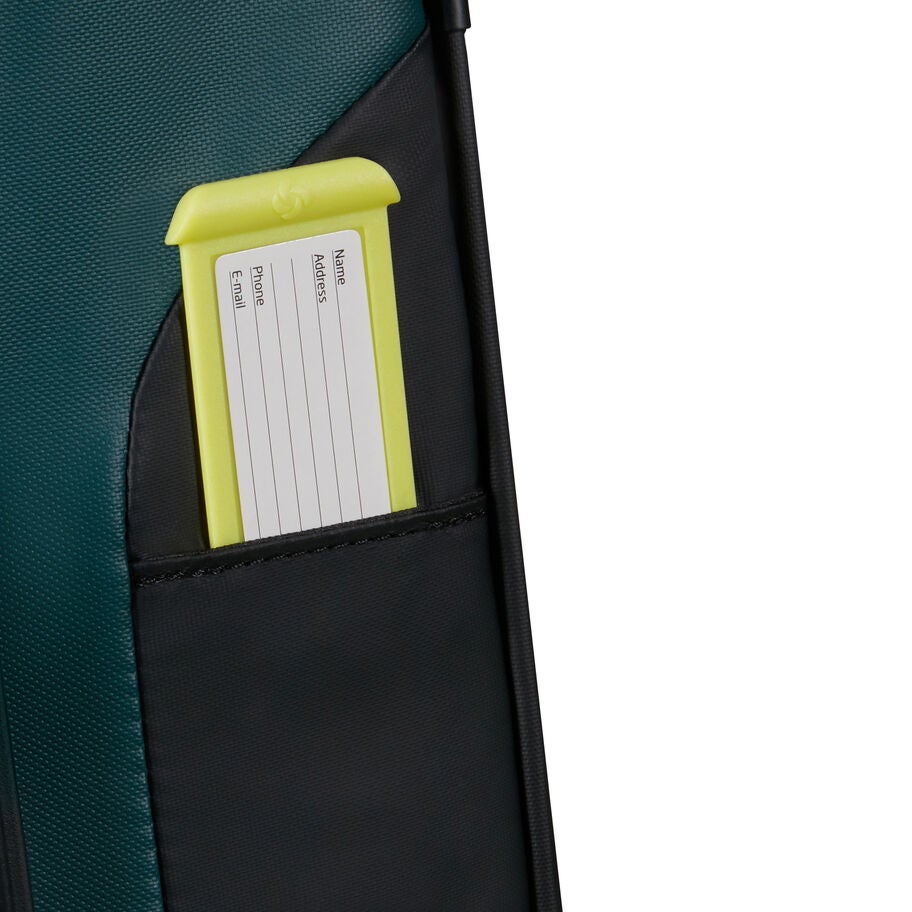 Ecodiver Large Wheeled Duffel in the color Dark Teal/Lime. image number 2