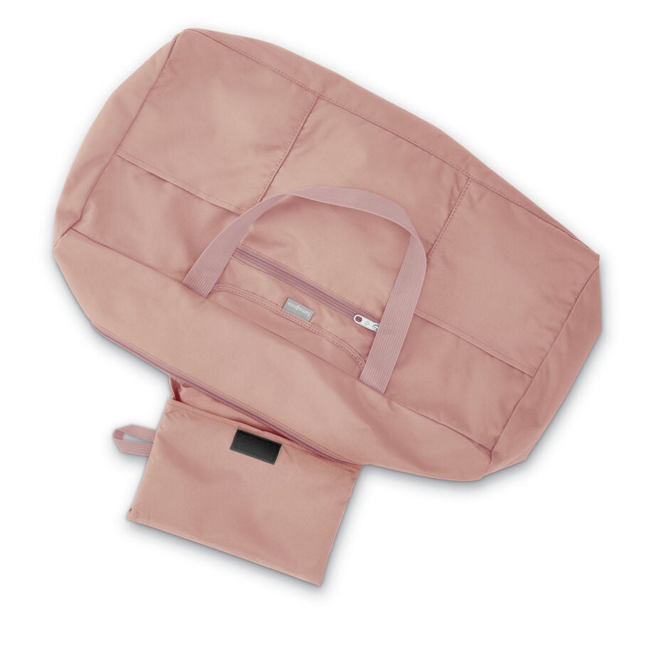 Foldaway Duffel in the color Dusty Rose. image number 3