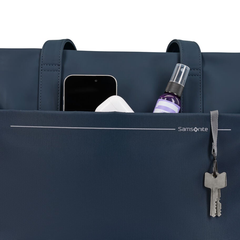 Better Than Basic Tote in the color Midnight Blue. image number 3