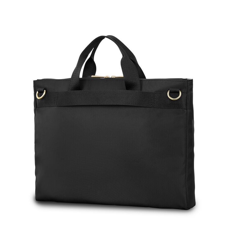 Mobile Solution 2 Convertible Slim Brief in the color Black. image number 6