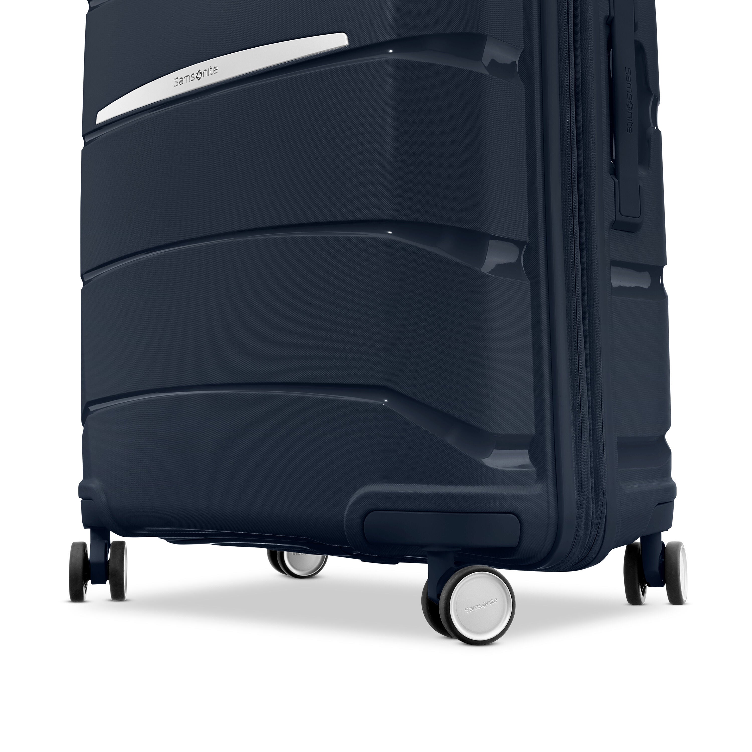 Navy Blue Flux Spinner Samsonite Blue 2014 Samsonite Spinner Carry