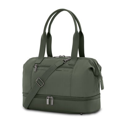 Better Than Basic Mini Weekender in the color OLIVE.