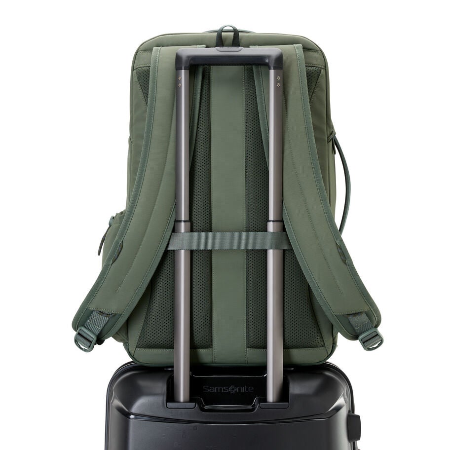 Axxis Travel Backpack in the color Olive. image number 8