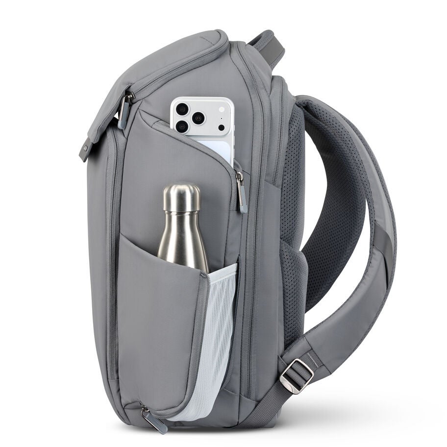 Valt Tech Backpack in the color Mineral Grey. image number 6