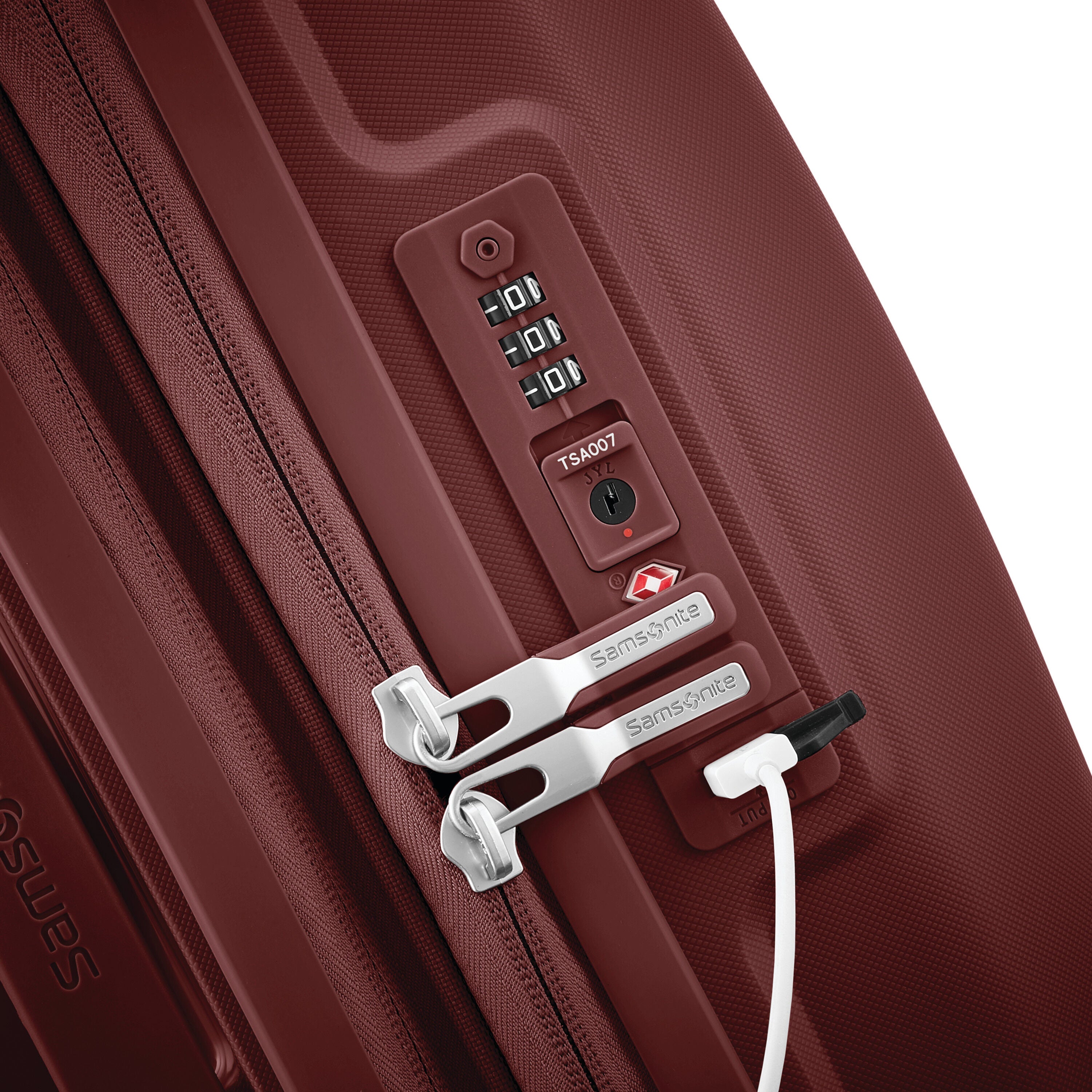 Samsonite usb luggage new arrivals