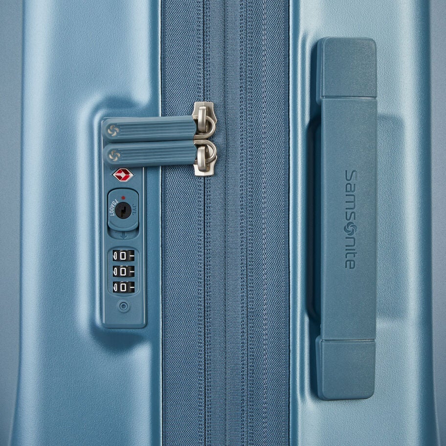 UpLIFT Hardside Carry-On Spinner in the color Elemental Blue. image number 2