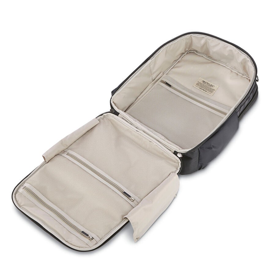 NuRoad 17.3" Convertible Backpack in the color Grey/Black. image number 2