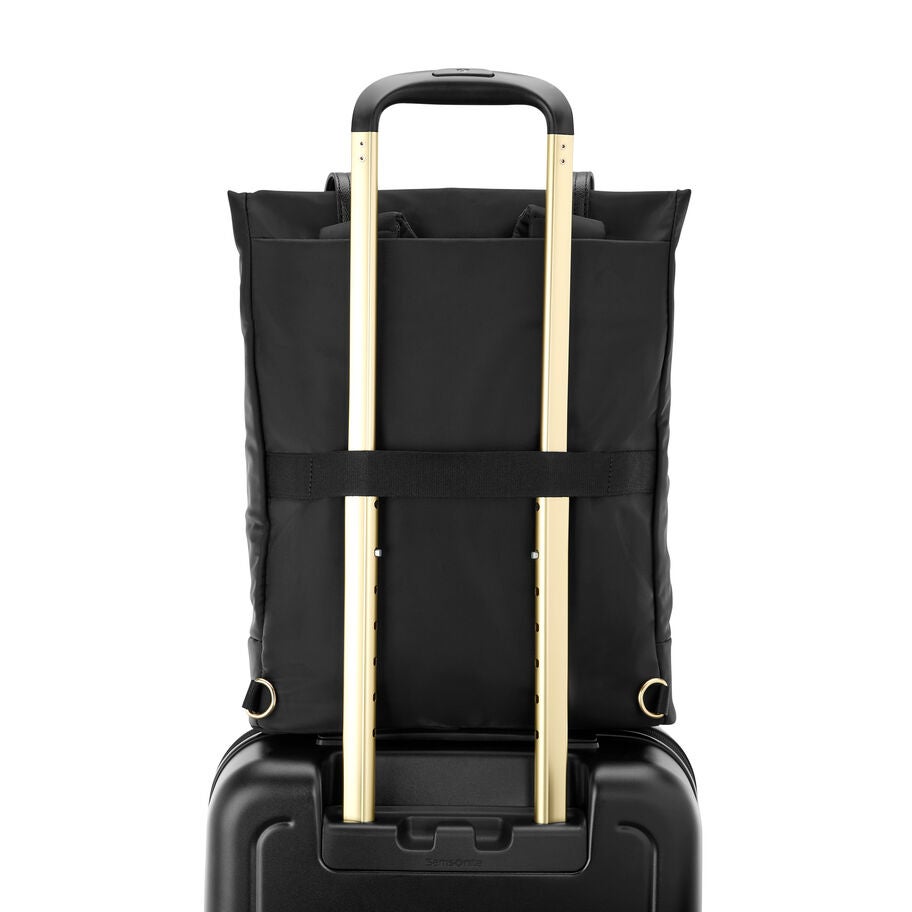 Mobile Solution 2 Convertible Backpack in the color Black. image number 7