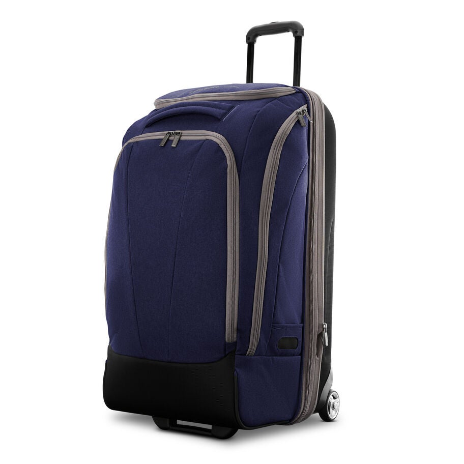 Mother Lode Large Wheeled Duffel in the color Brushed Indigo. image number 0