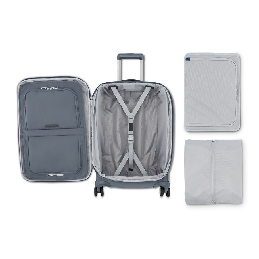 Elevation&trade; Plus Softside Carry-On Spinner in the color Slate. image number 1
