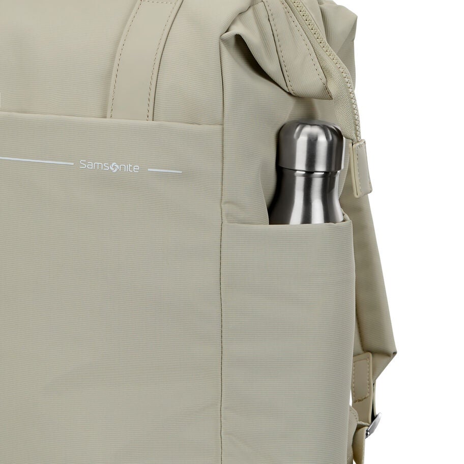 Better Than Basic Convertible Backpack in the color Limestone Grey. image number 4