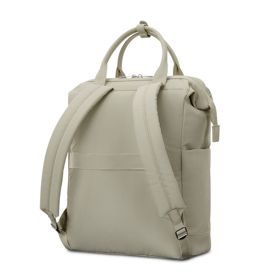 Better Than Basic Convertible Backpack in the color Limestone Grey. image number 5