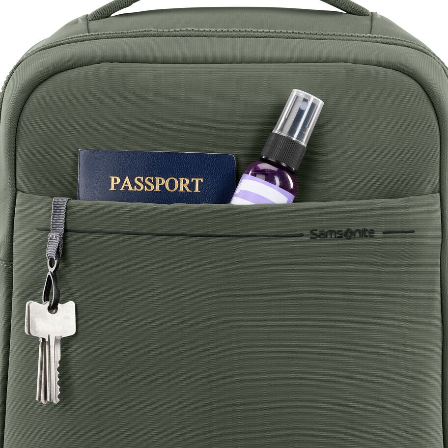 Better Than Basic Travel Backpack in the color Olive. image number 3