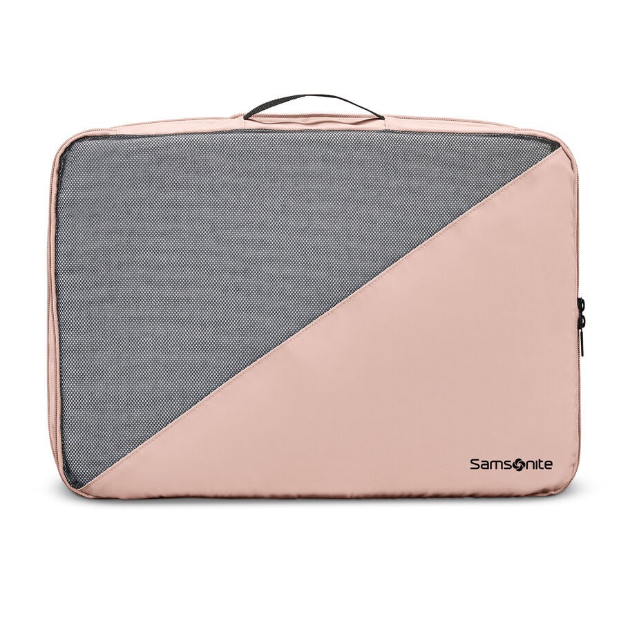 3 Piece Compression Packing Cubes in the color Dusty Rose. image number 2